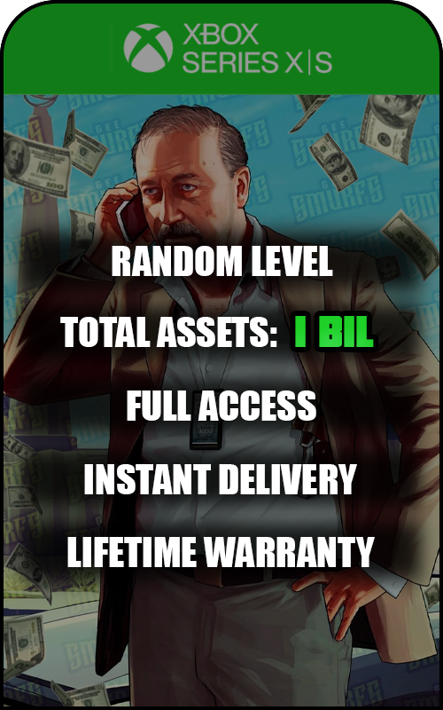 Xbox Series X/S GTA V Modded 1 Billion+ Cash Account