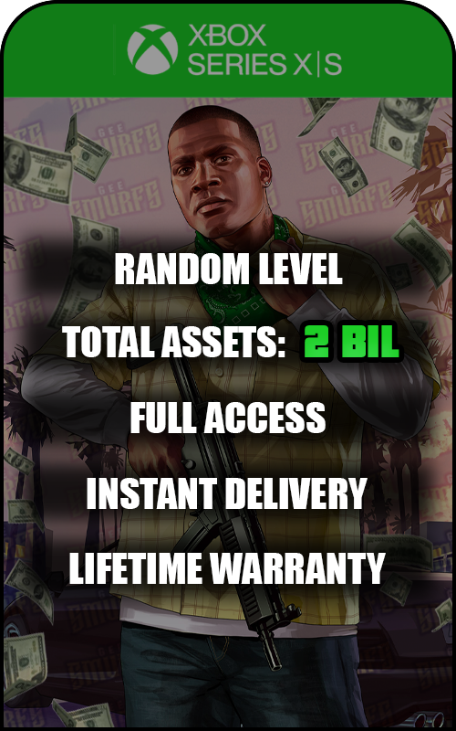 Xbox Series X/S GTA V Modded 2 Billion+ Cash Account